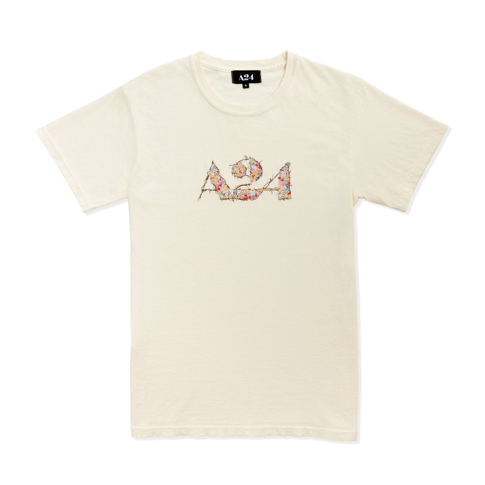 A24 MIDSOMMAR May Queen Embroidered Logo Tee